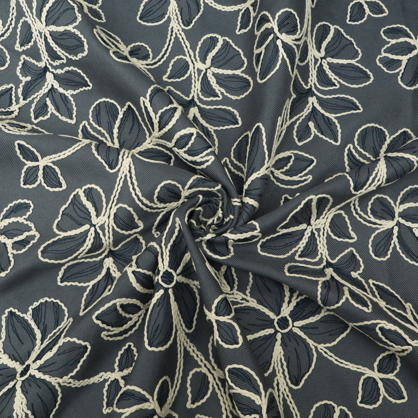 Spun Silk Embroidery