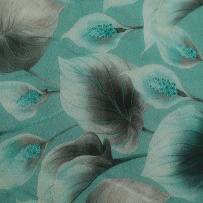 Multicolor Organza Print Fabric