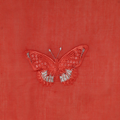 Chanderi Embroidery Fabric