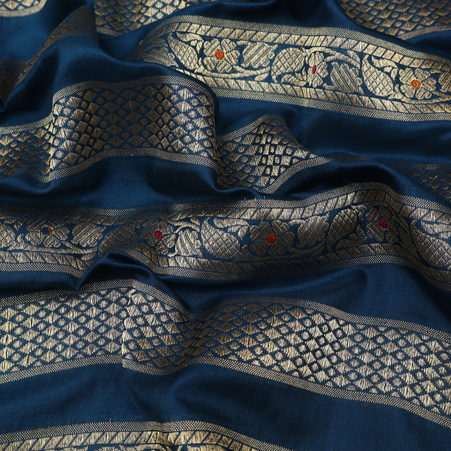 Katan Meena Brocade Fabric