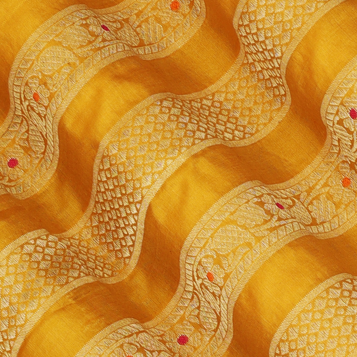 Katan Meena Brocade Fabric