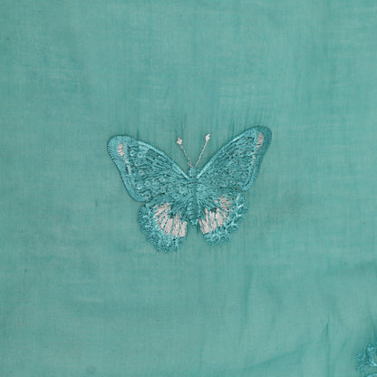 Chanderi Embroidery Fabric