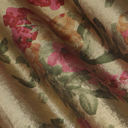 Multicolor Sandwash Print Fabric