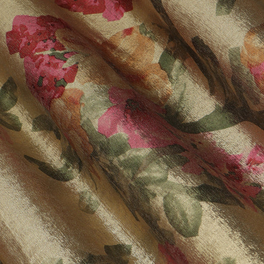 Multicolor Sandwash Print Fabric