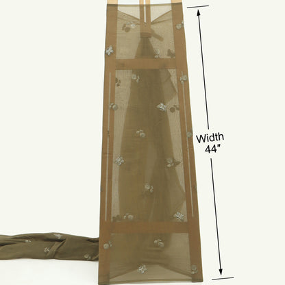 Chanderi Embroidery Fabric