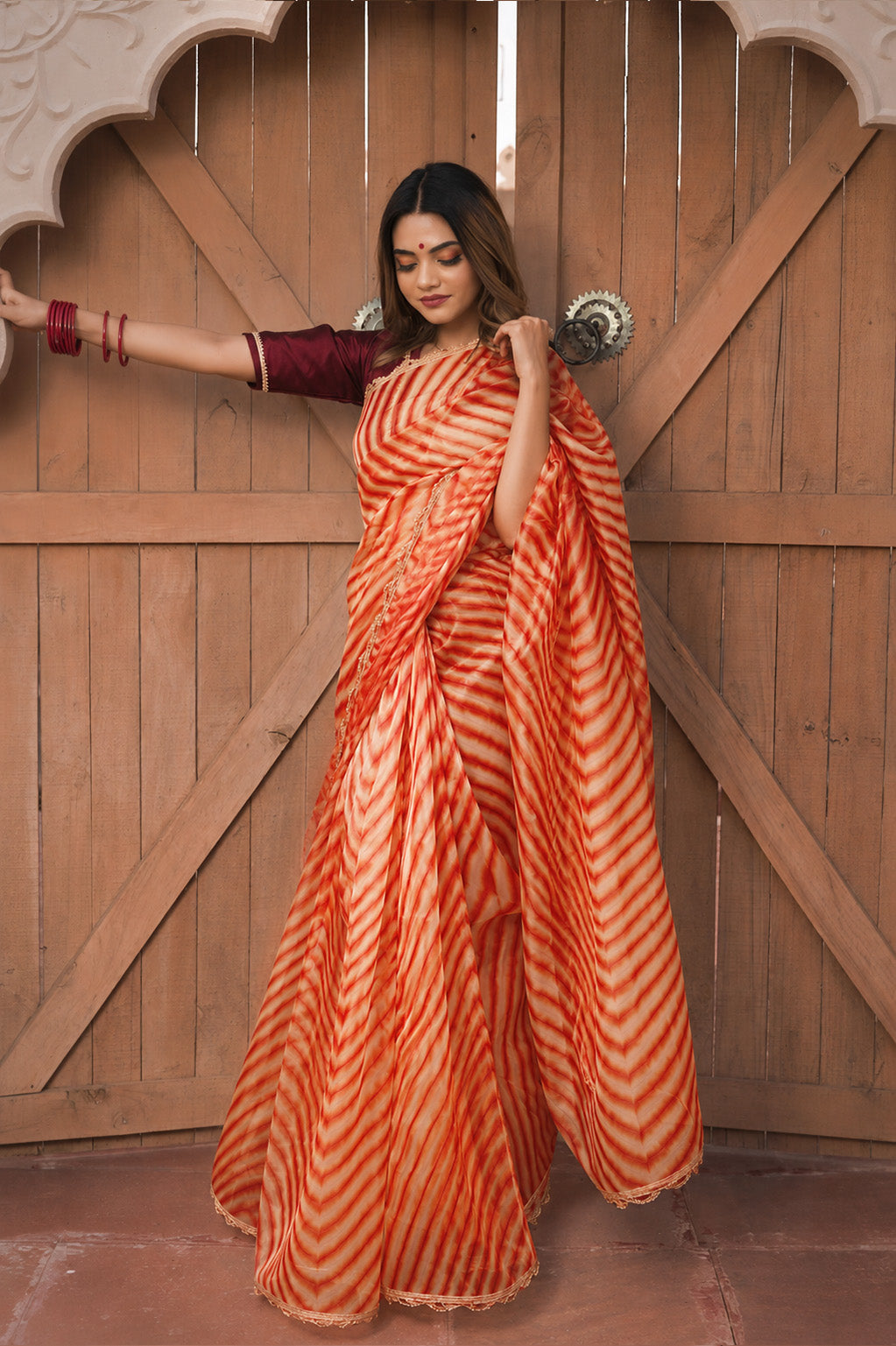 Kora Organza Brocade Fabric