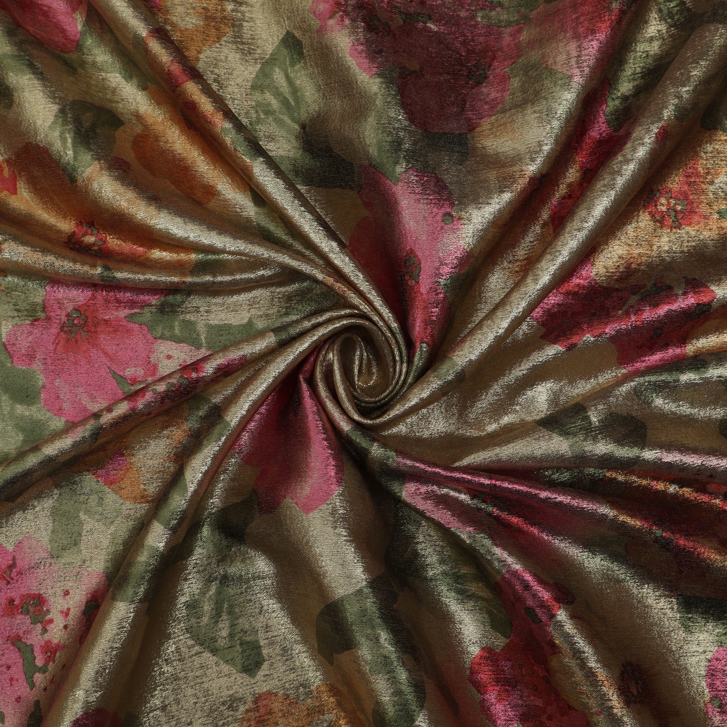 Multicolor Sandwash Print Fabric