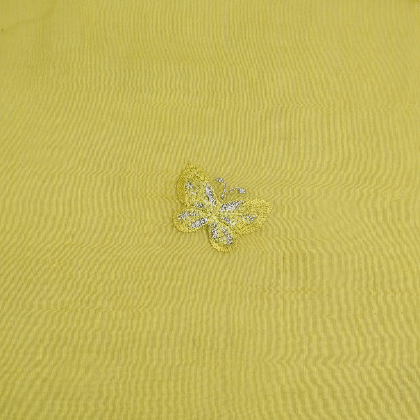 Chanderi Embroidery Fabric