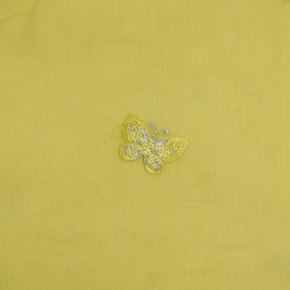 Chanderi Embroidery Fabric