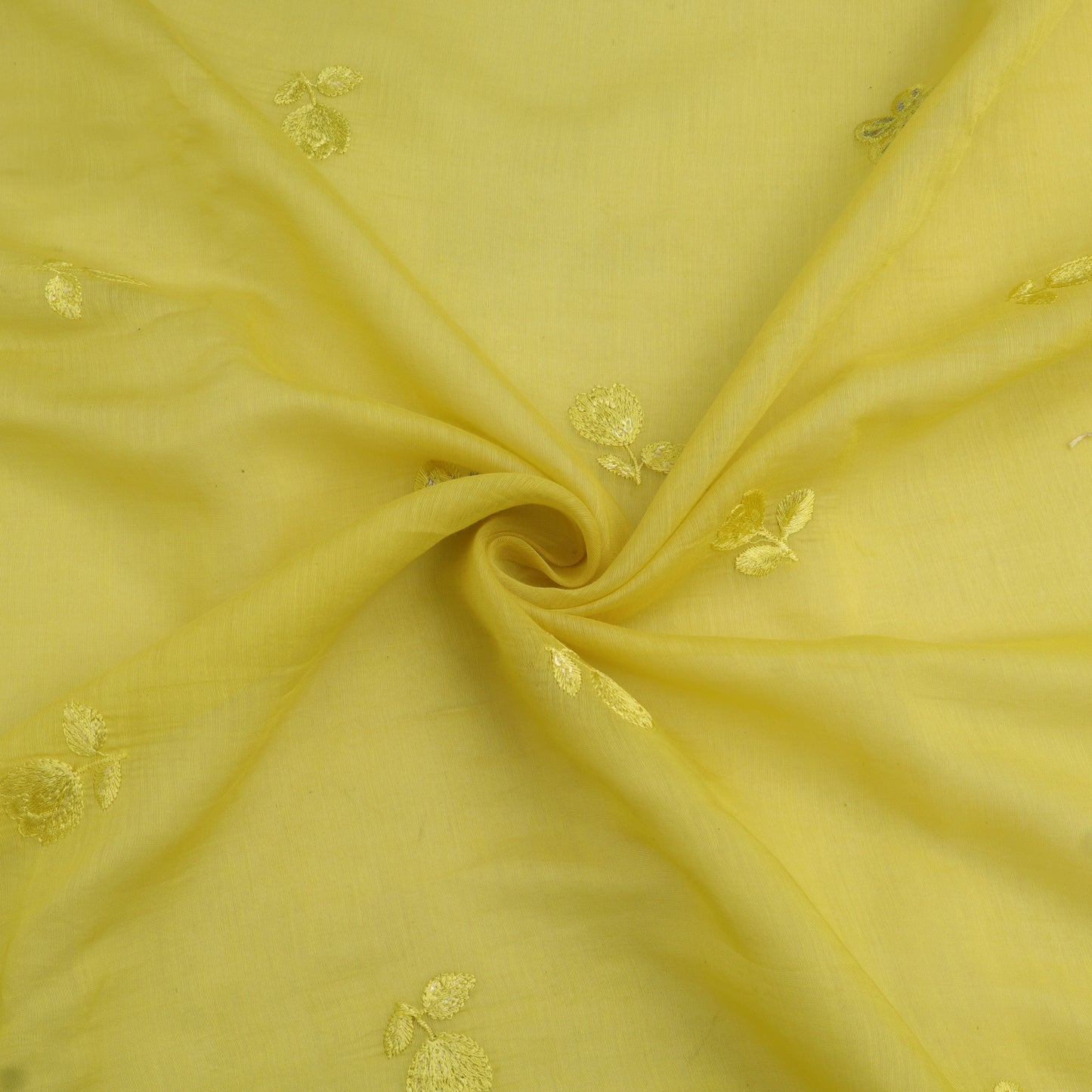 Chanderi Embroidery Fabric