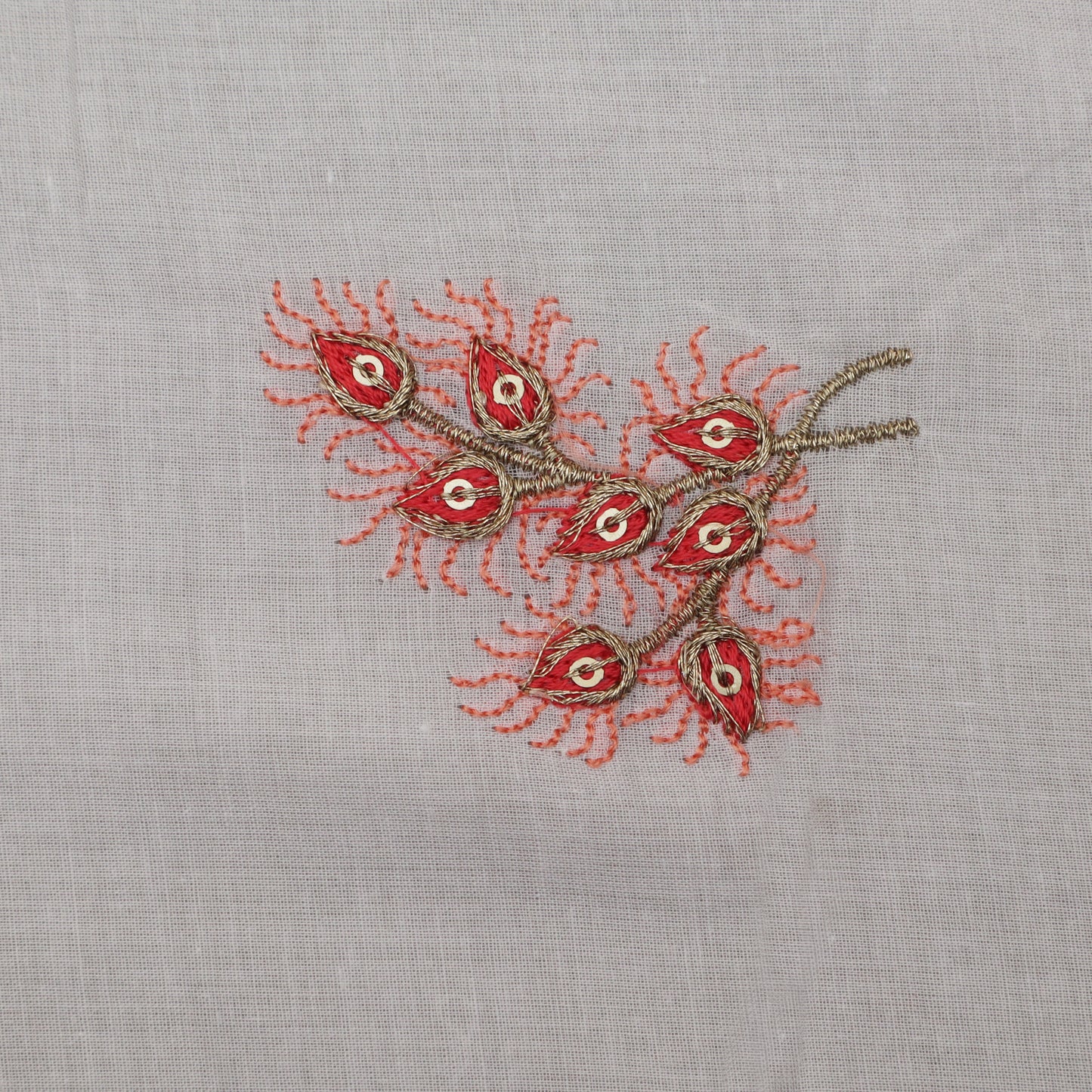 Colored Cotton Embroidery Fabric