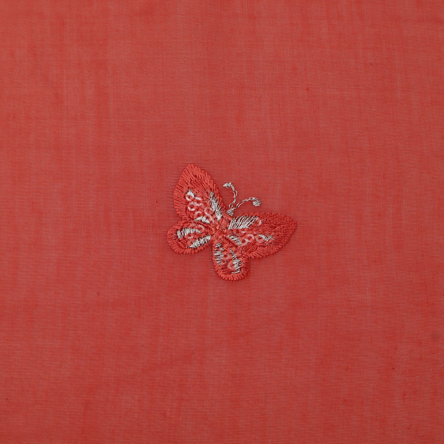 Chanderi Embroidery Fabric