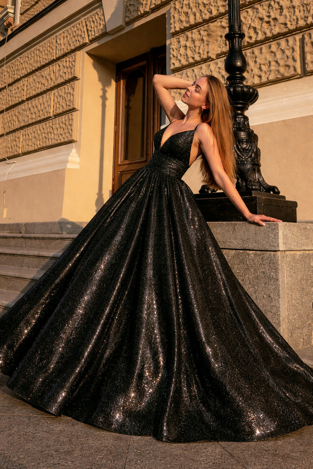 Satin Glitter Fabric