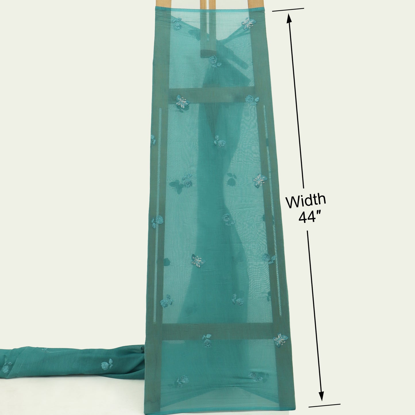 Chanderi Embroidery Fabric