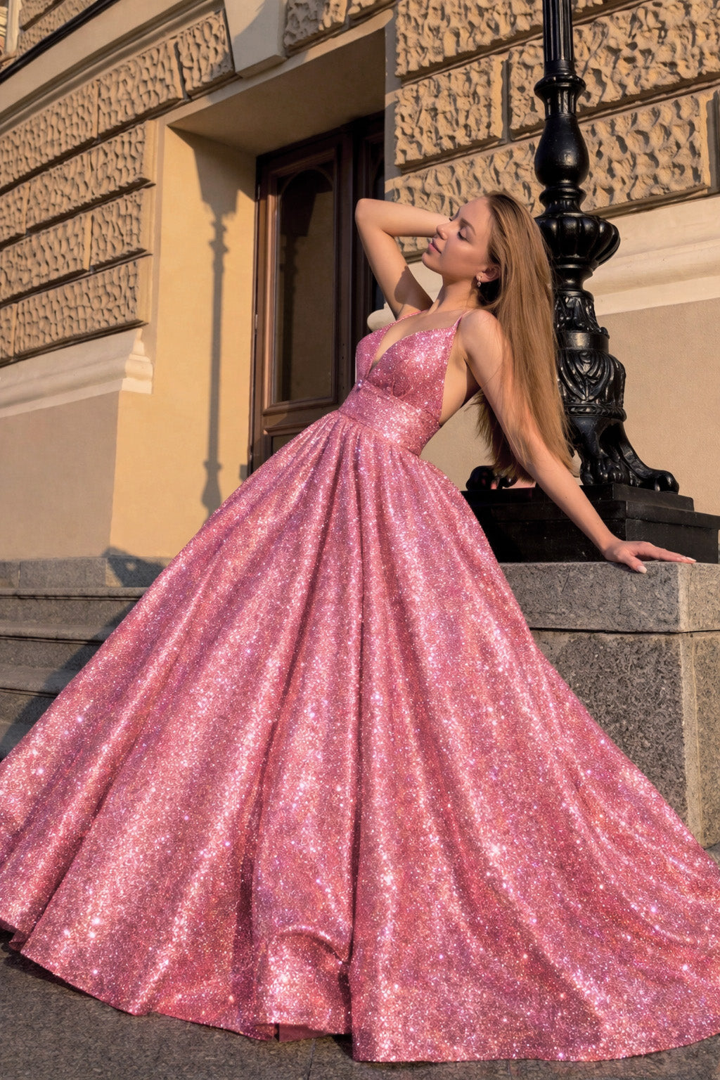 Satin Glitter Fabric