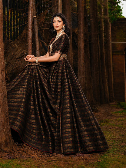 Kantan Bandhani Brocade Fabric
