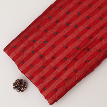 Kantan Bandhani Brocade Fabric