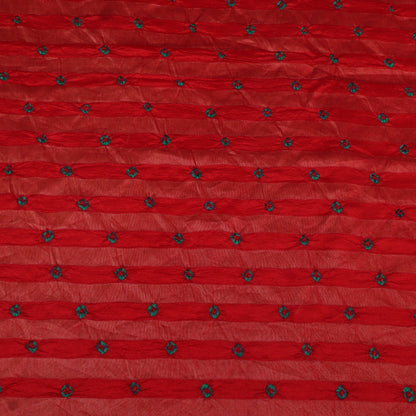 Kantan Bandhani Brocade Fabric
