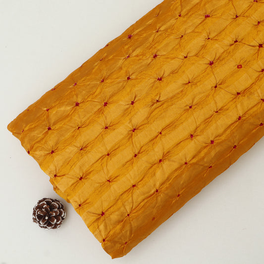 Kantan Bandhani Brocade Fabric