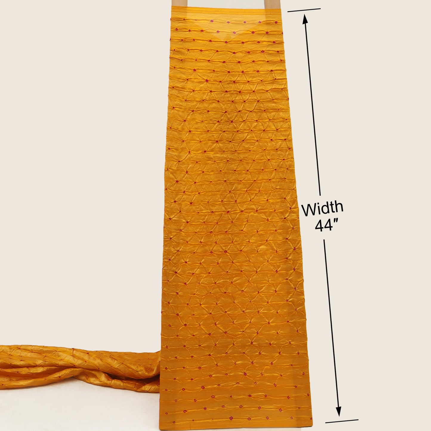Kantan Bandhani Brocade Fabric