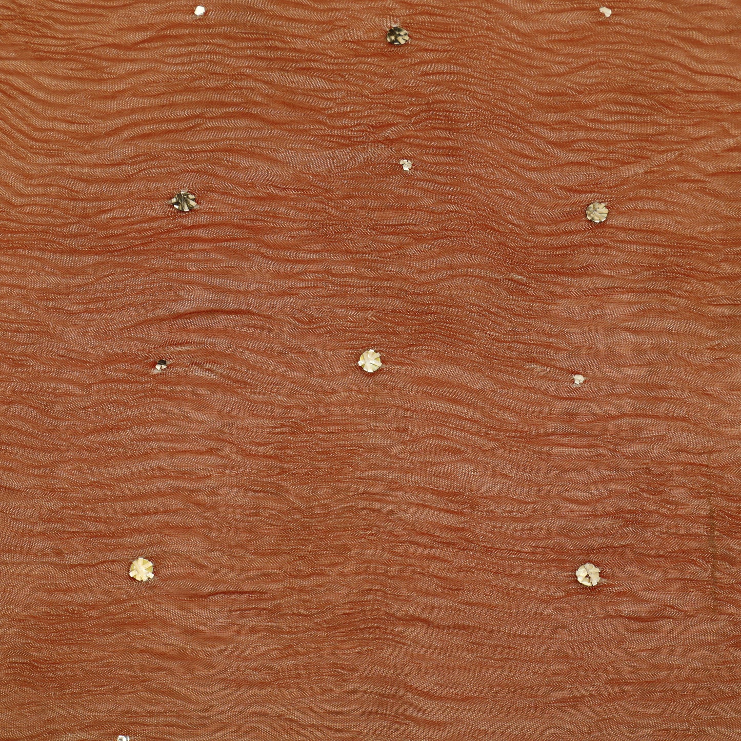Crush Tissue Mukesh Brocade Fabric