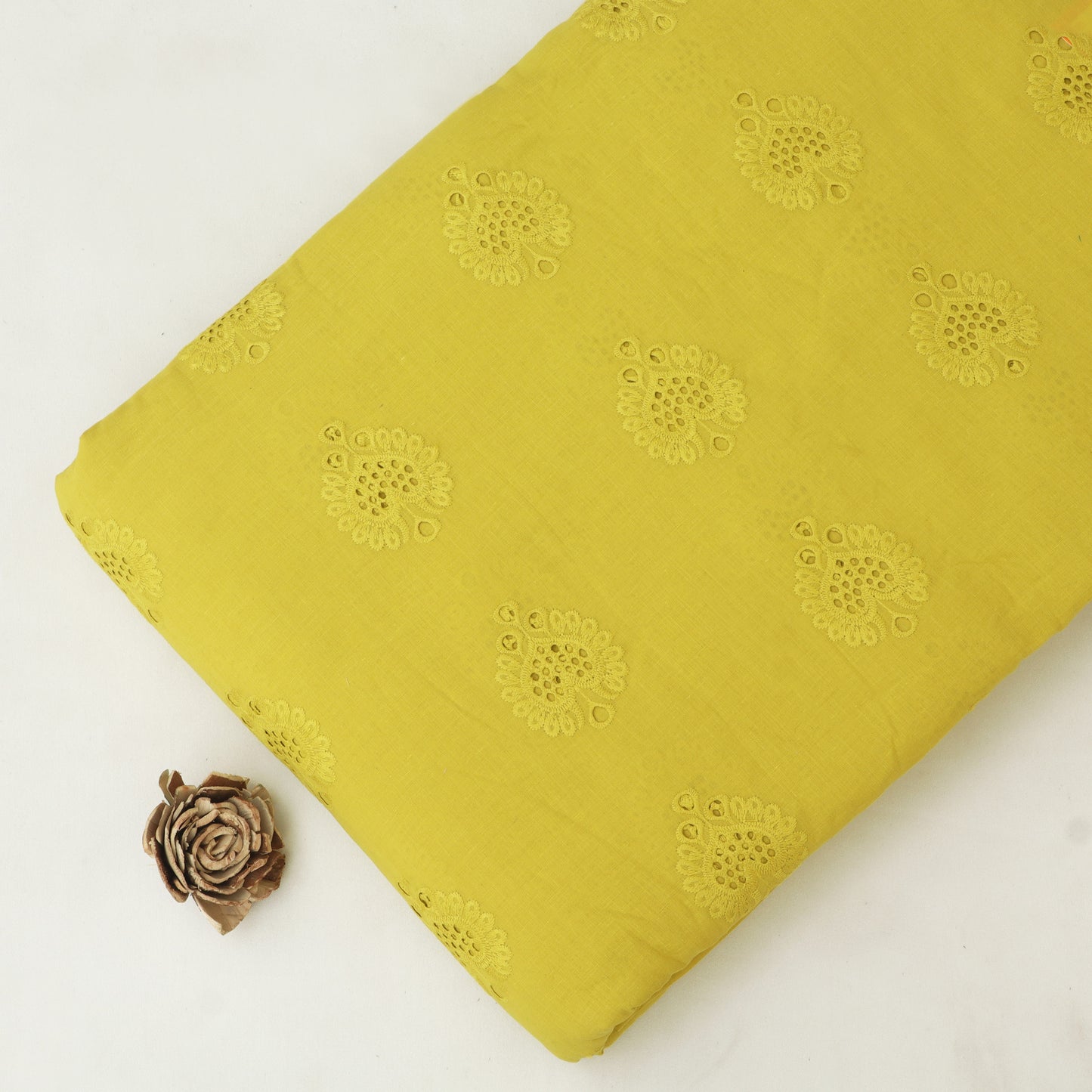 Cambric Cotton Embroidery Fabric