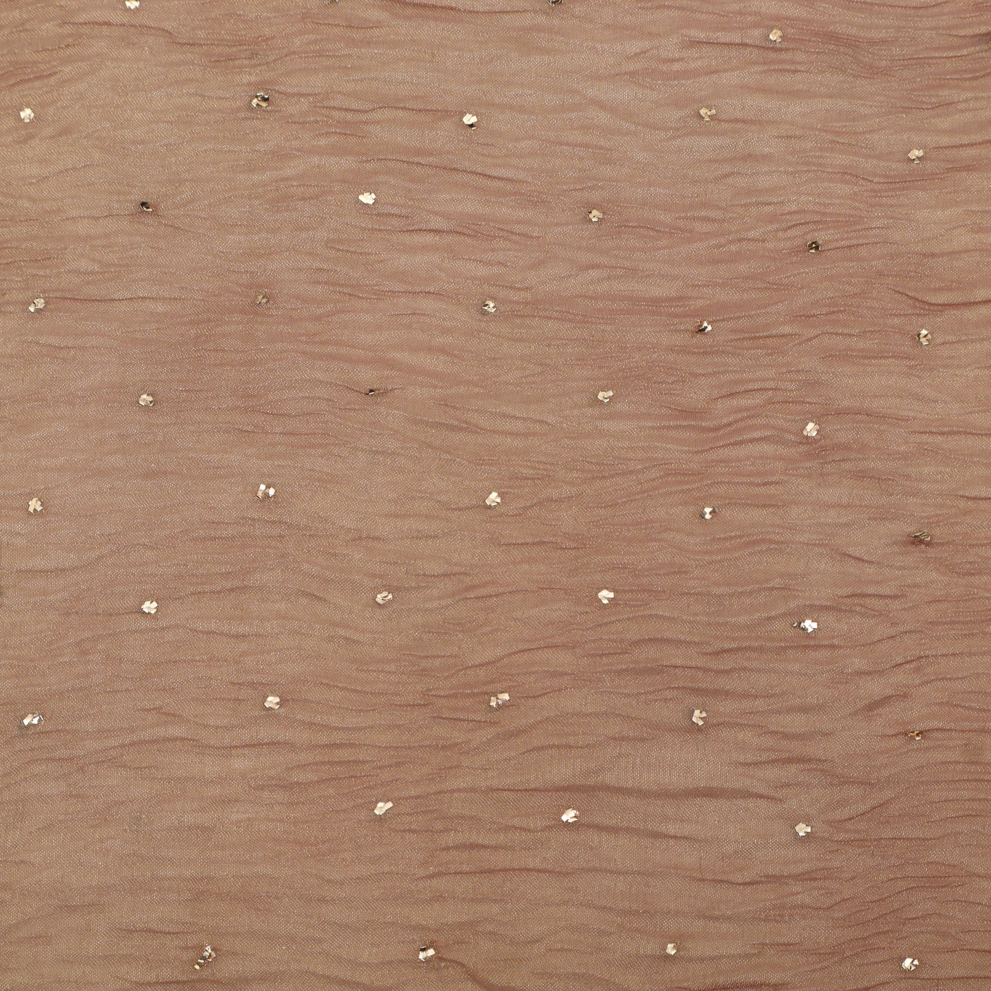 Crush Tissue Mukesh Brocade Fabric