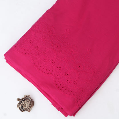 Cambric Cotton Border Embroidery