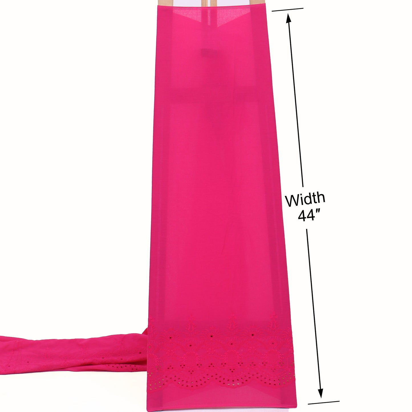 Cambric Cotton Border Embroidery