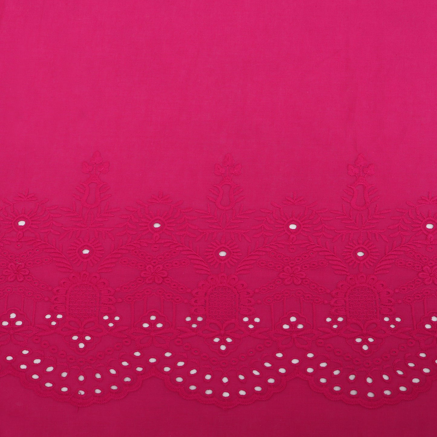 Cambric Cotton Border Embroidery