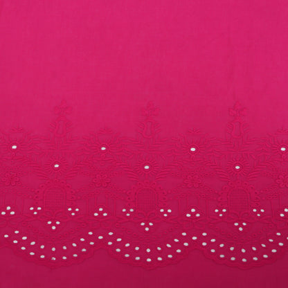 Cambric Cotton Border Embroidery