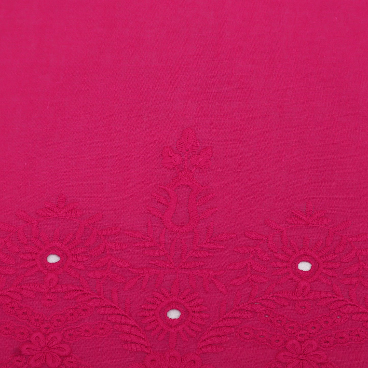 Cambric Cotton Border Embroidery