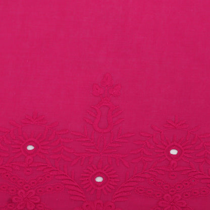 Cambric Cotton Border Embroidery