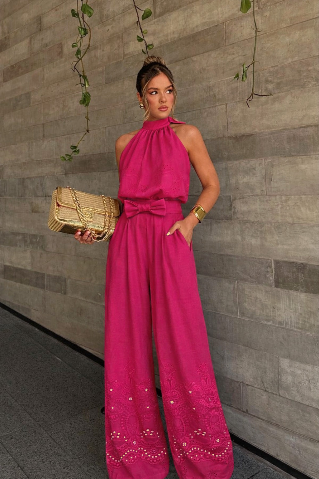 Cambric Cotton Border Embroidery