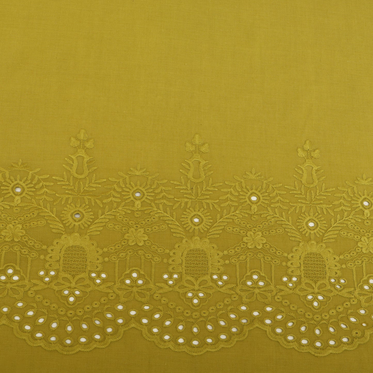 Cambric Cotton Border Embroidery