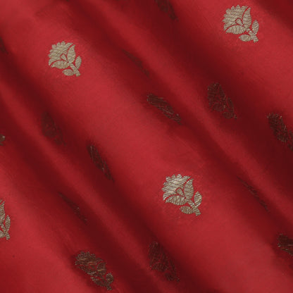 Rani Color Dupion Booti Fabric