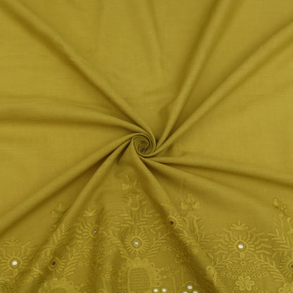 Cambric Cotton Border Embroidery