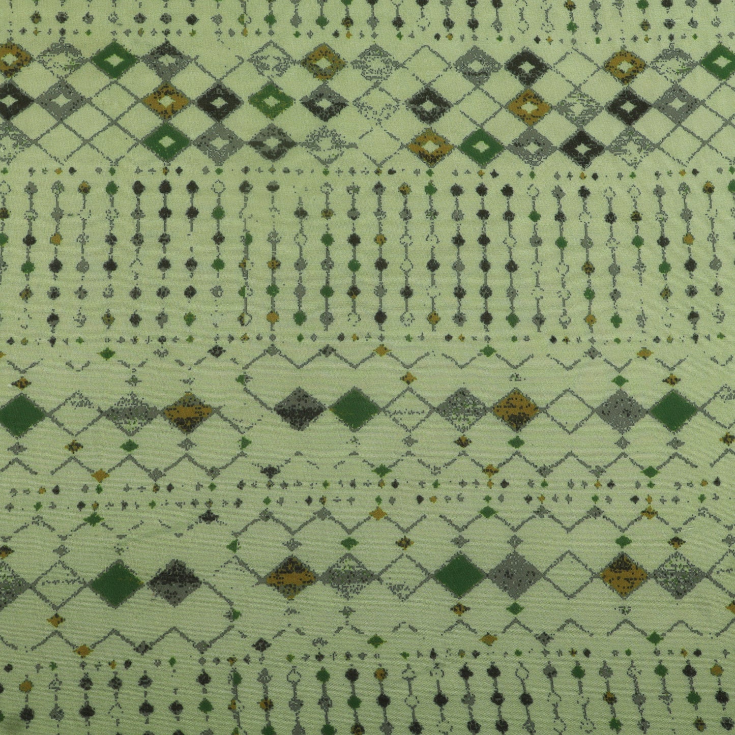 Multicolor Organza Print Fabric