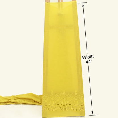 Cambric Cotton Border Embroidery