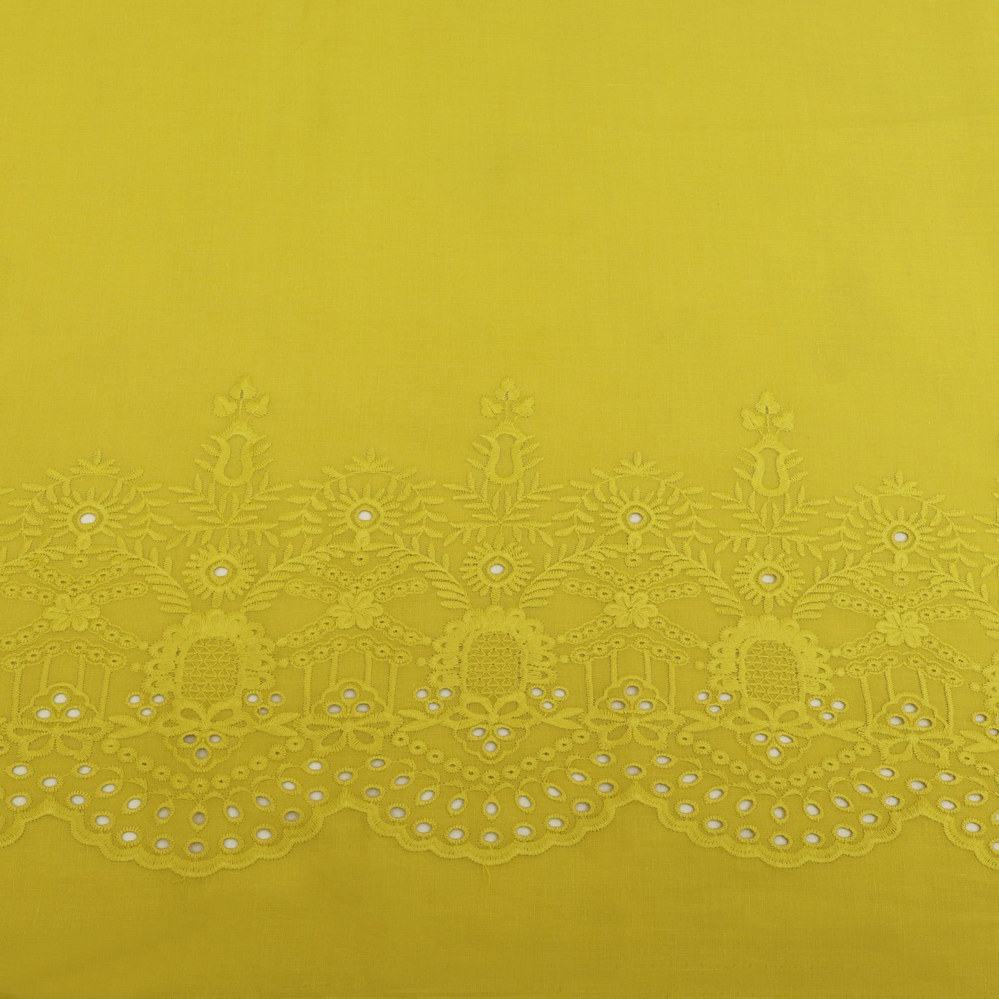 Cambric Cotton Border Embroidery