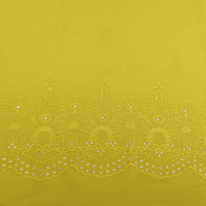 Cambric Cotton Border Embroidery