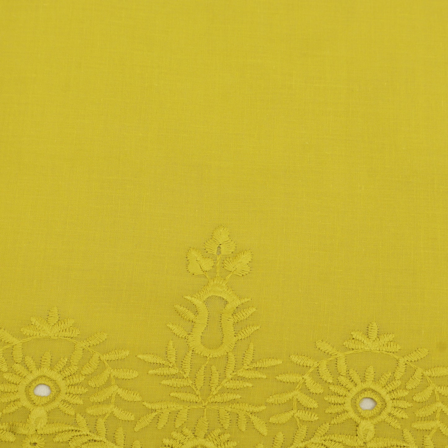 Cambric Cotton Border Embroidery