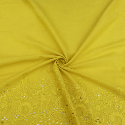 Cambric Cotton Border Embroidery