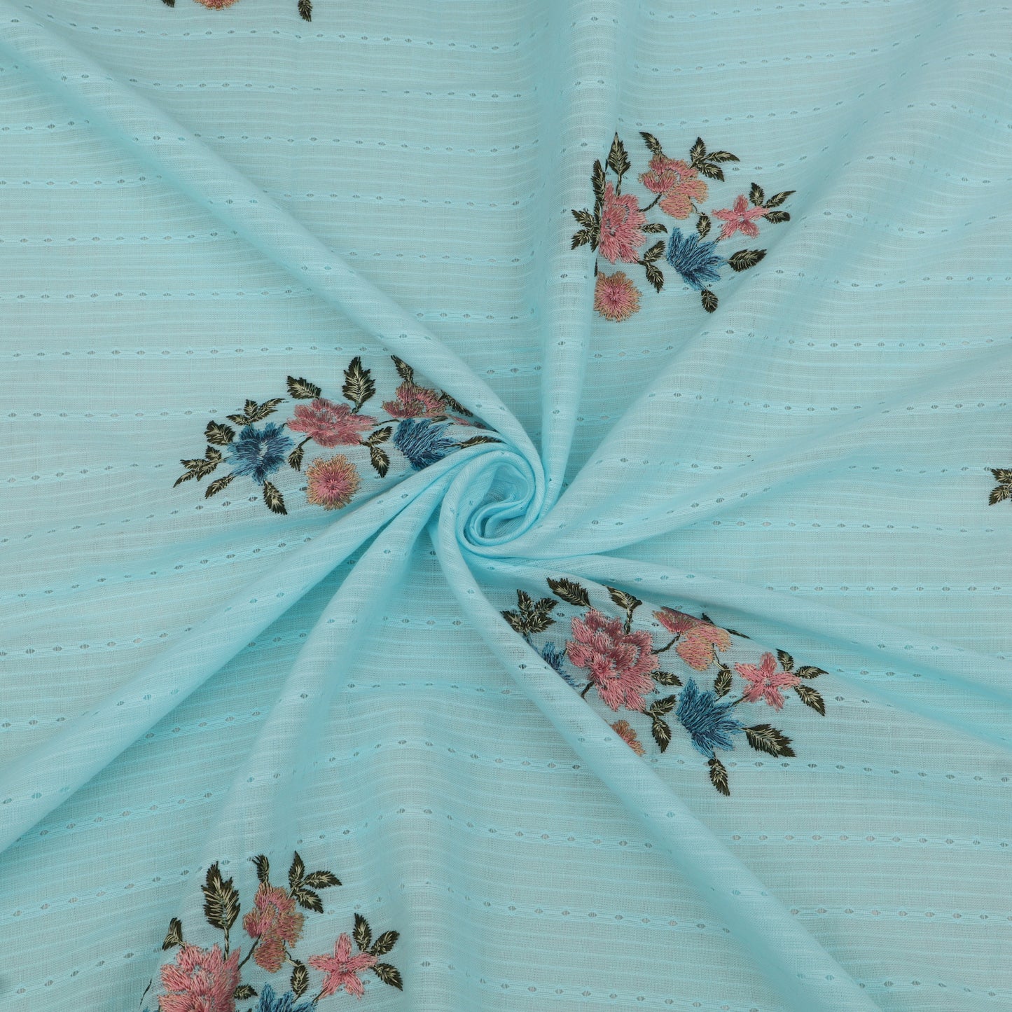 Cotton Linen Embroidery Fabric
