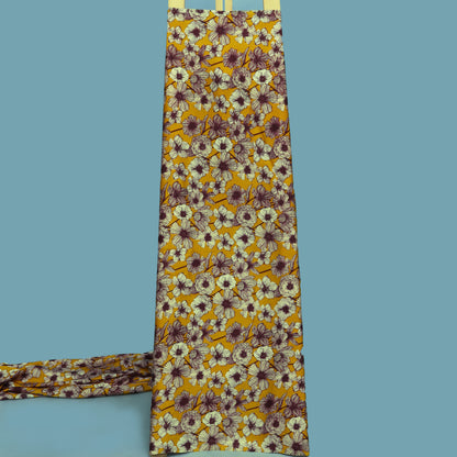 Multi Color Modal Satin Print Fabric