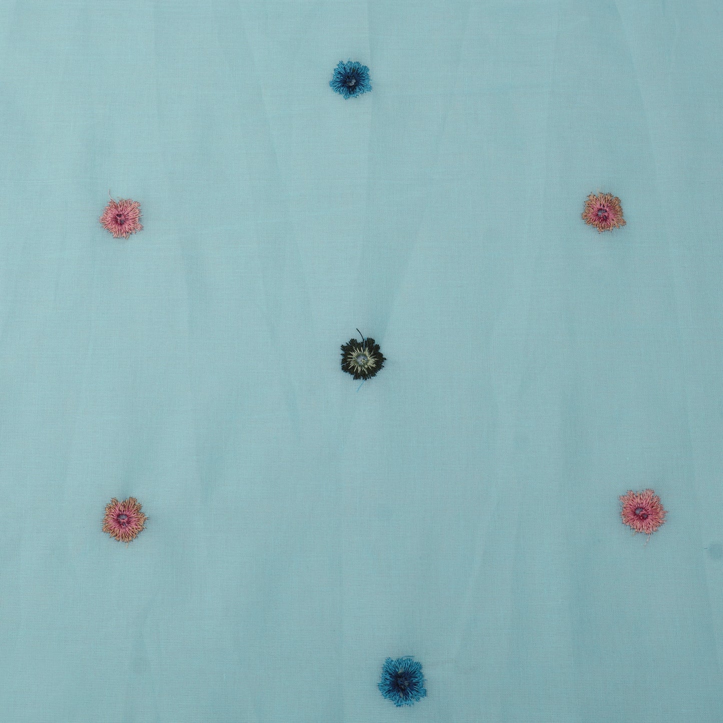Cotton Linen Embroidery Fabric