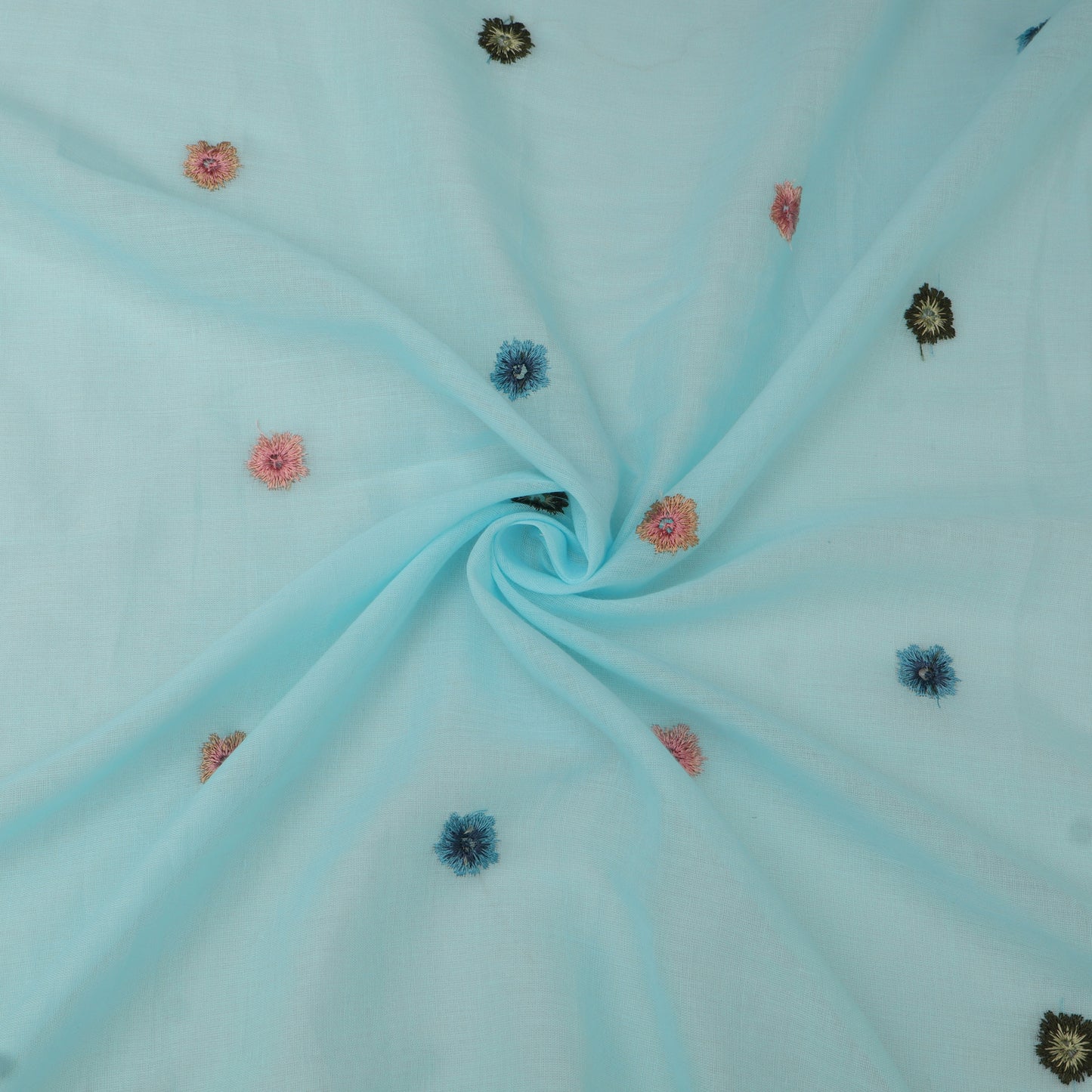 Cotton Linen Embroidery Fabric