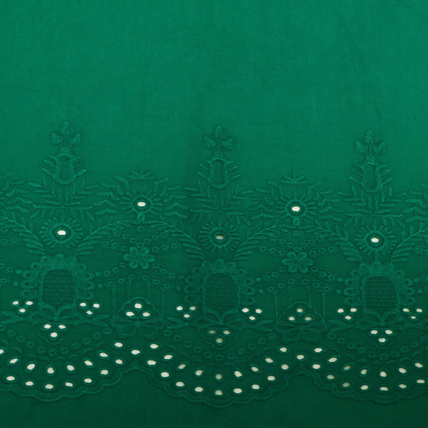 Cambric Cotton Border Embroidery