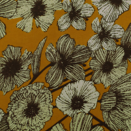 Multi Color Modal Satin Print Fabric