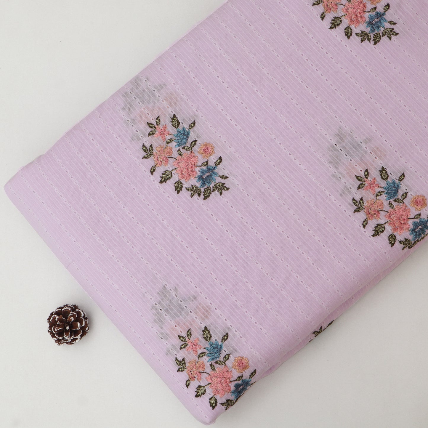 Cotton Linen Embroidery Fabric